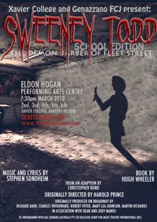 Xavier and Genazzano present: Sweeney Todd