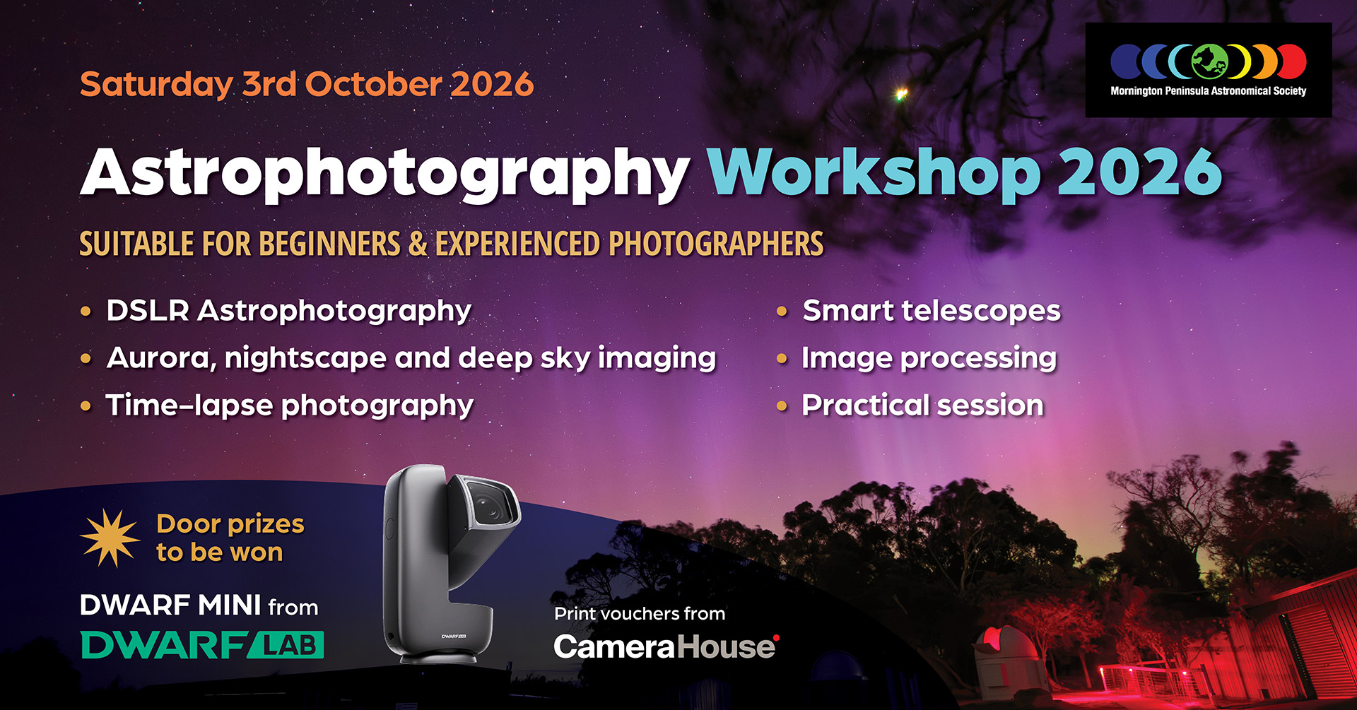 Astrophotography Workshop 2025