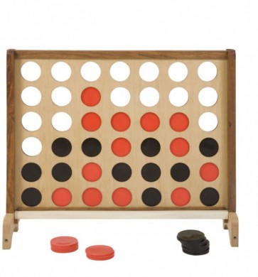 Wooden Connect 4