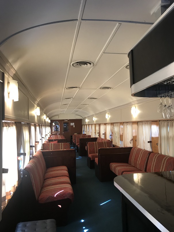 Red Lounge Car