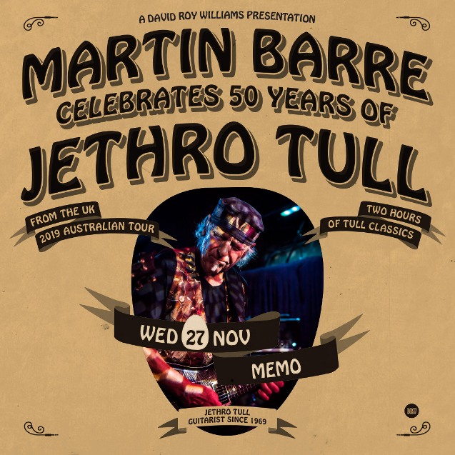Martin Barre Celebrates 50 Years Of Jethro Tull
