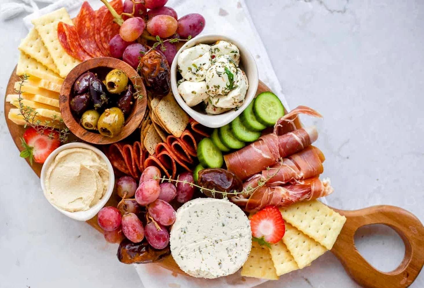 Typical Charcuterie for 8 People