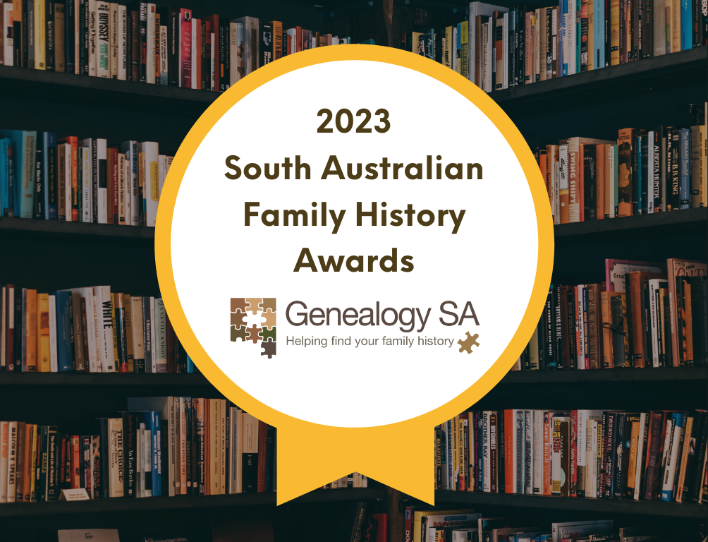 2023 South Australian Family History Awards