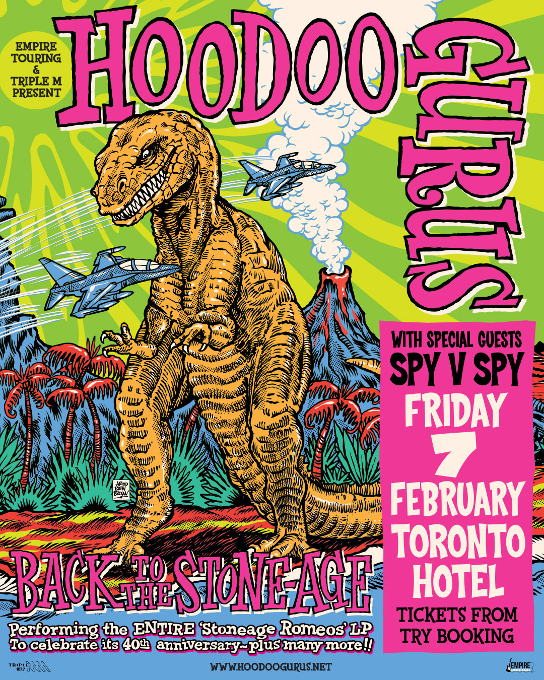 Hoodoo Gurus Back to the Stoneage Tour Fri 7th Feb 2025 Tickets