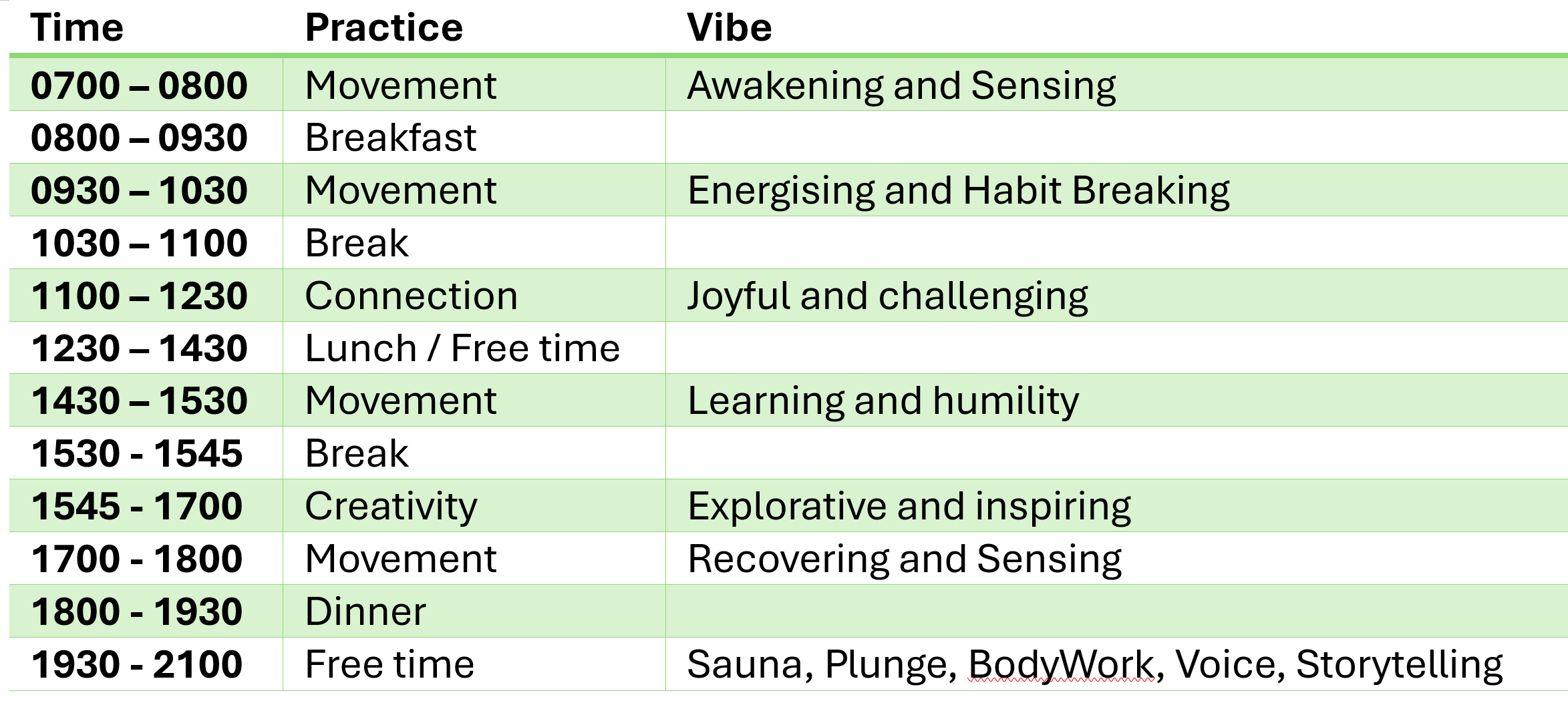 TimeVibe