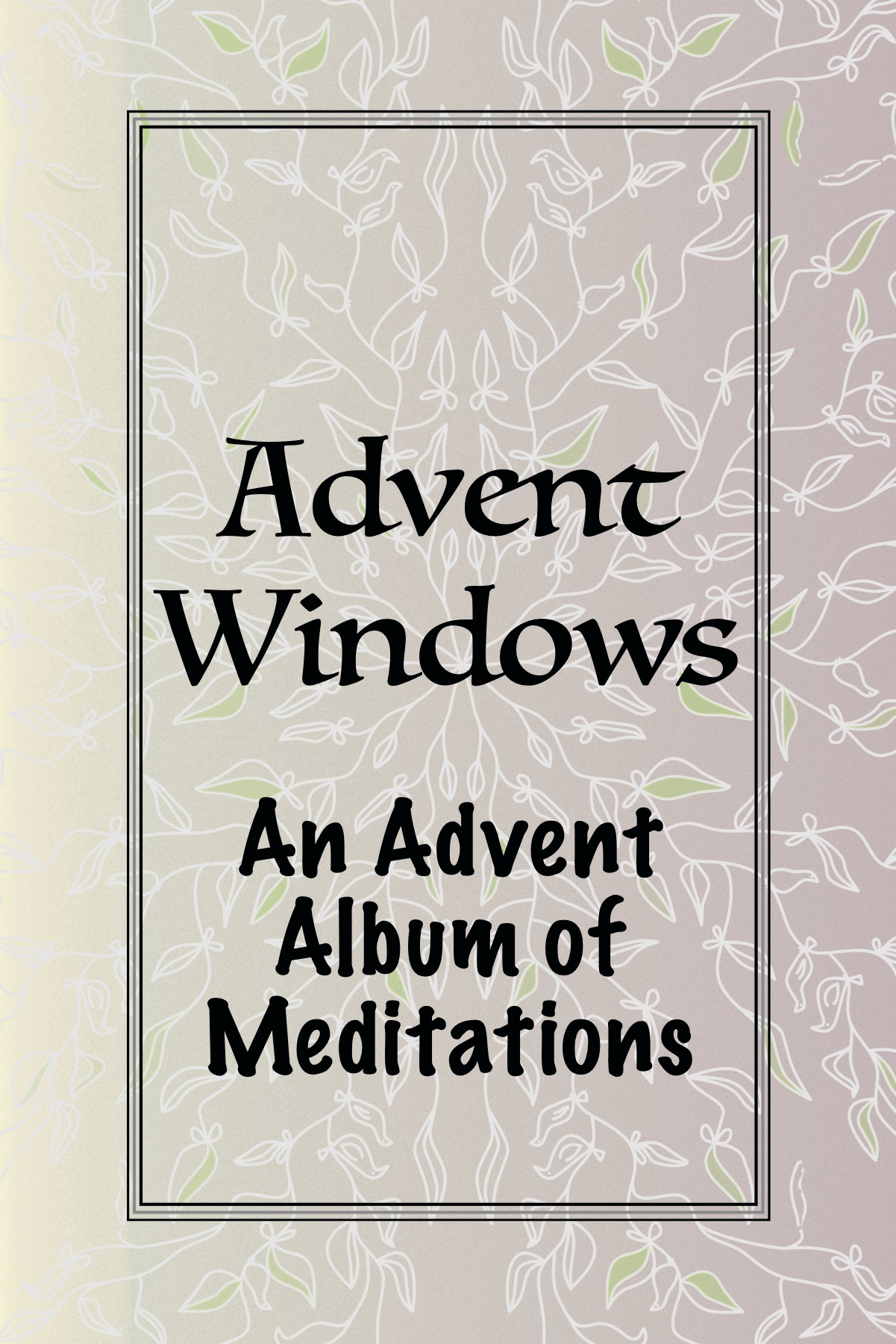 Advent Window - Front cover