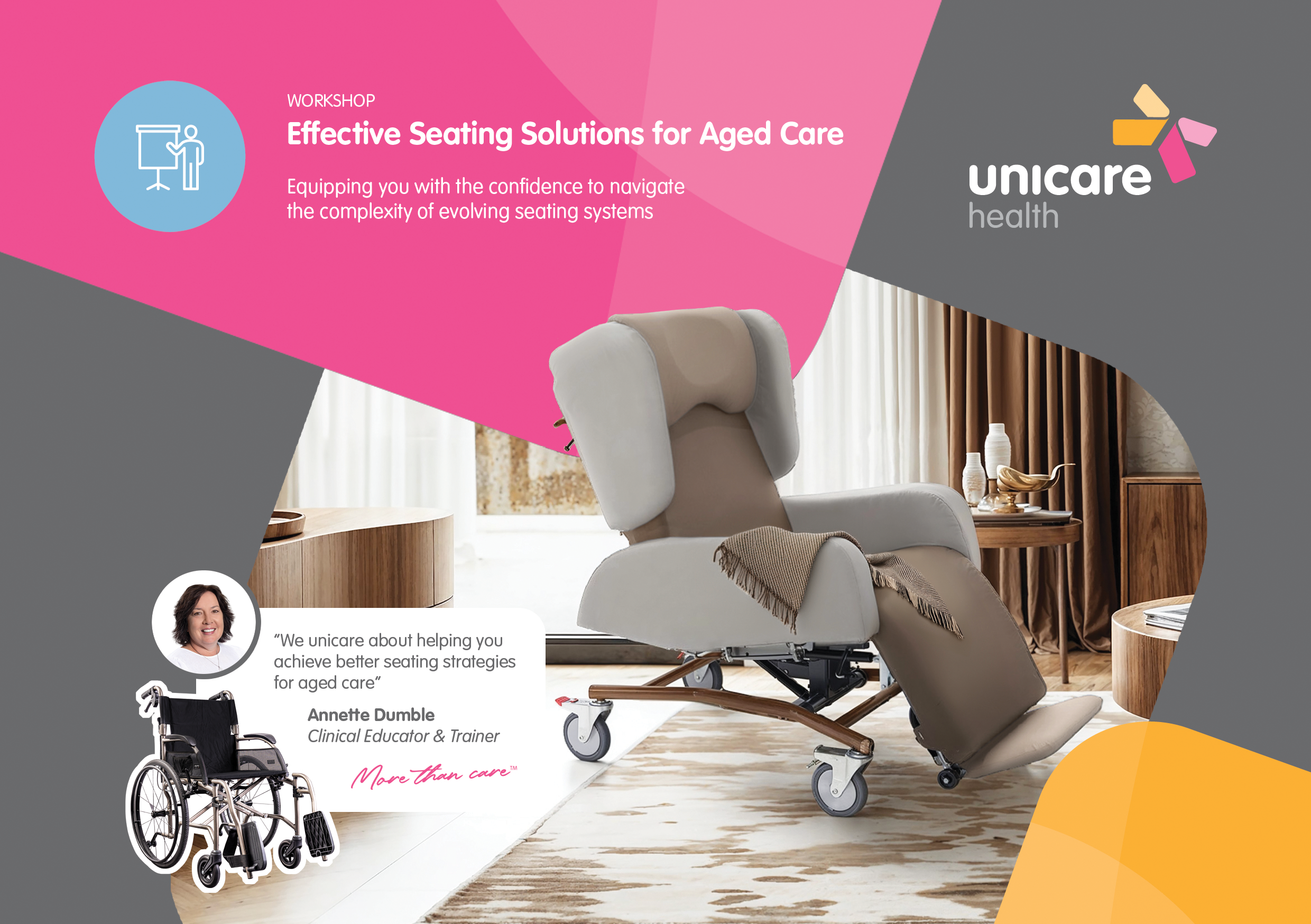 Unicare Health Seminar : Building Wheelchair Confidence