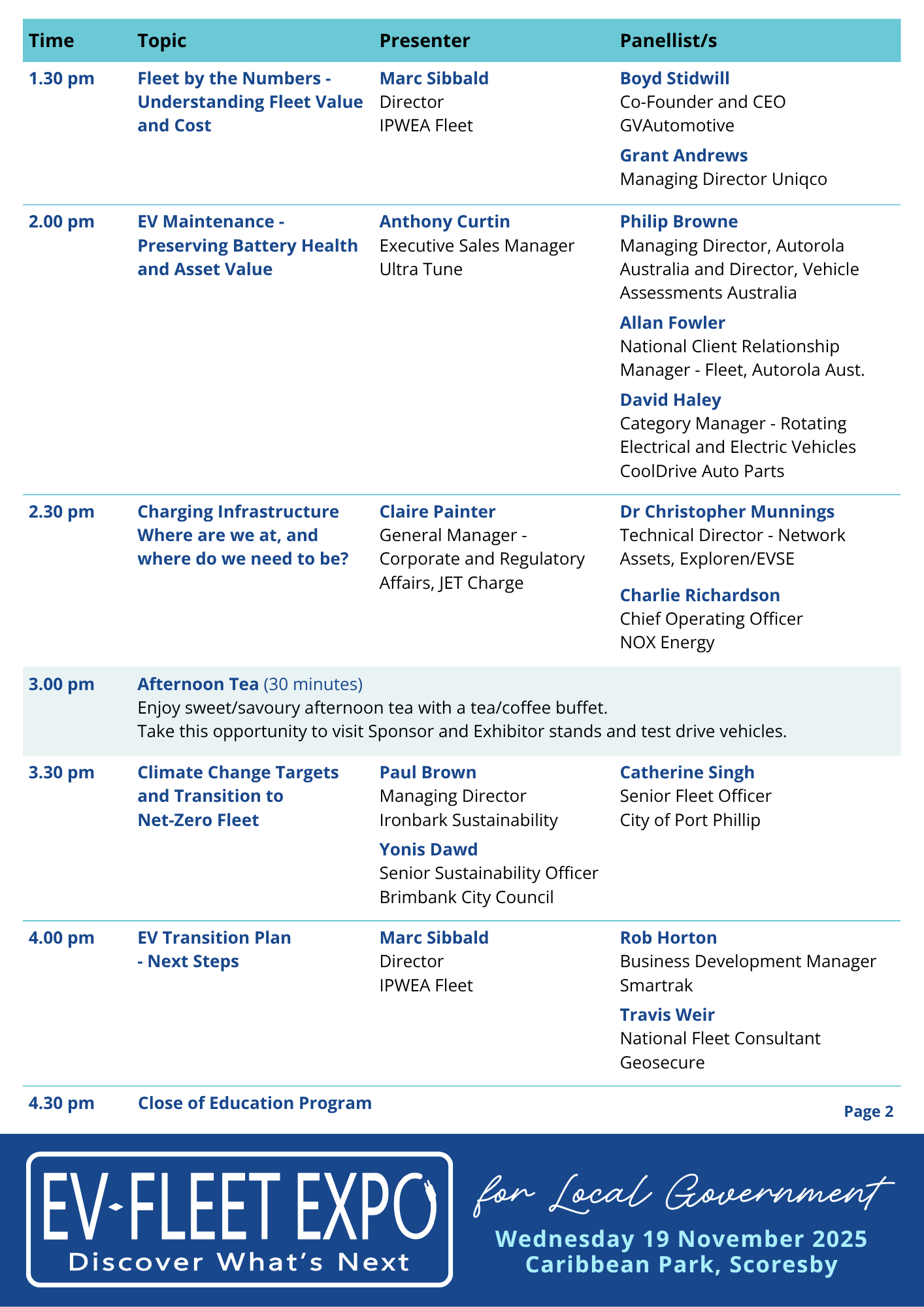 Education Program page 2