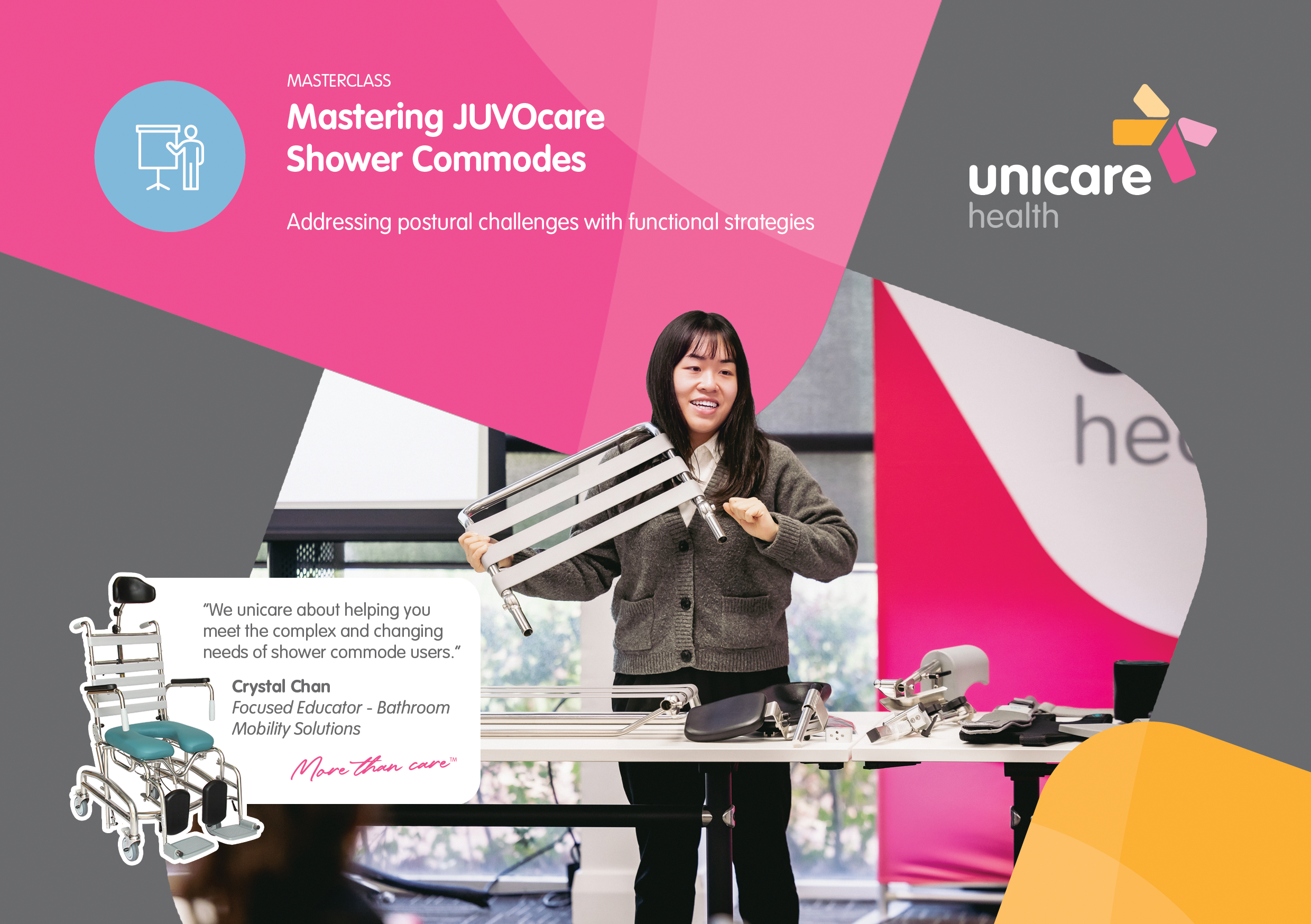 Unicare Health Workshop : Shower Commode and Bathroom Solutions
