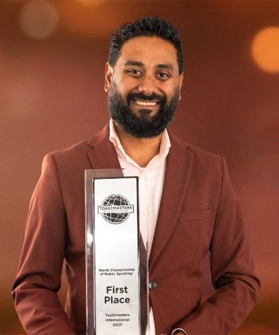 Sabyasachi Sengupta - 2025 World Champion of Public Speaking