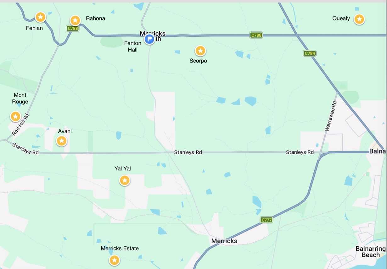 Winery Map