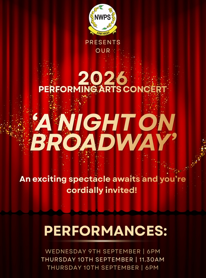 2026 performing arts concert flyer