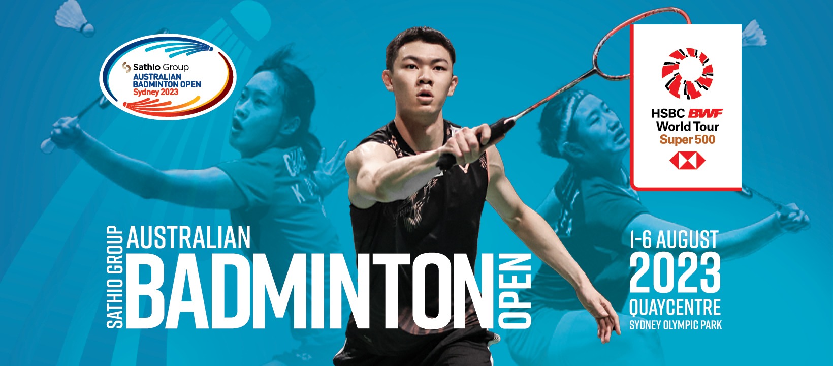 SATHIO GROUP Australian Badminton Open 2023 Tickets, Quaycentre at