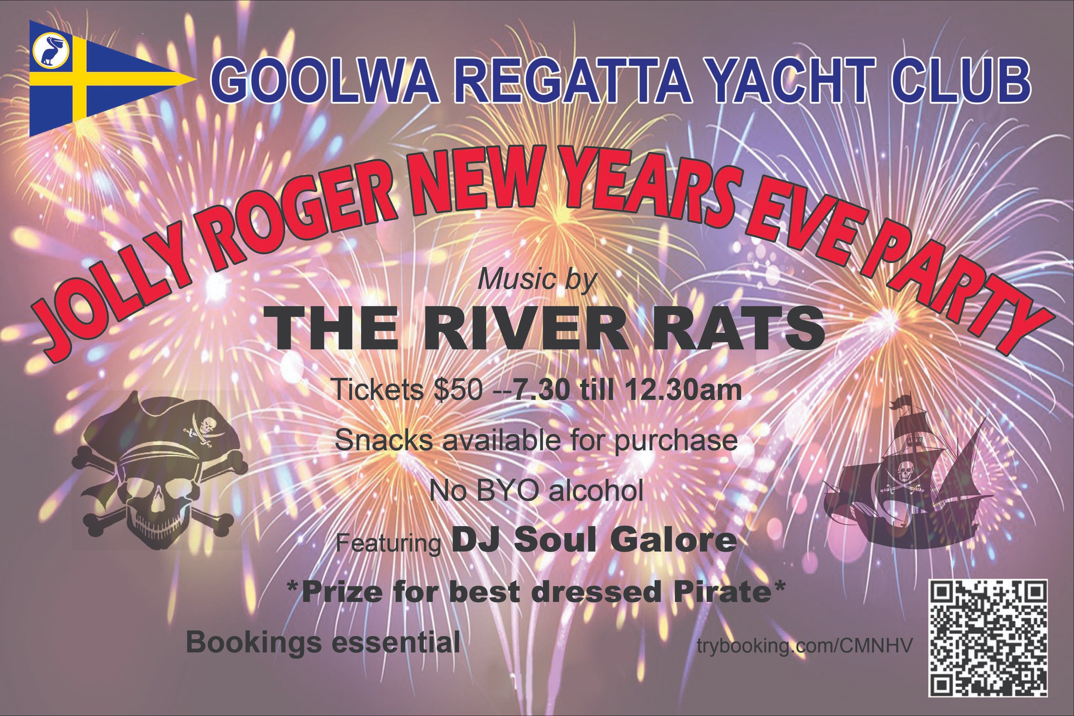 goolwa regatta yacht club new years eve