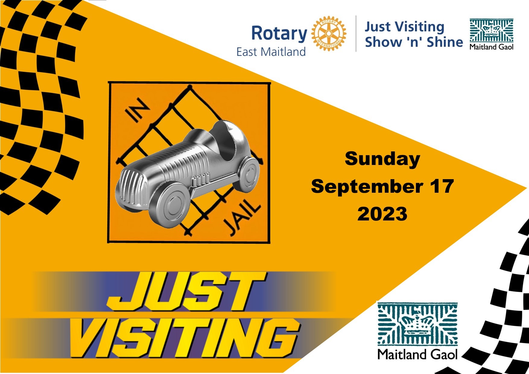 Just Visiting Car Show Maitland Gaol Tickets, Maitland Gaol, East