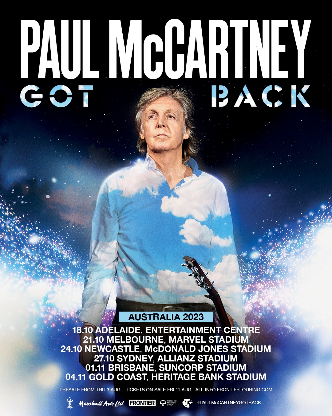 paul mccartney tour 2023 cities