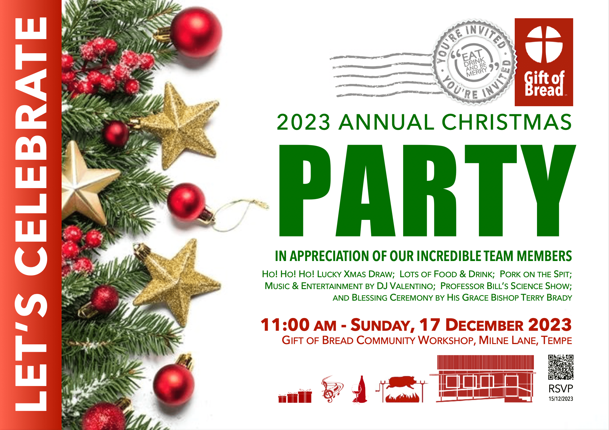 Gift of Bread 2024 Jingle & Mingle Christmas Celebration Tickets