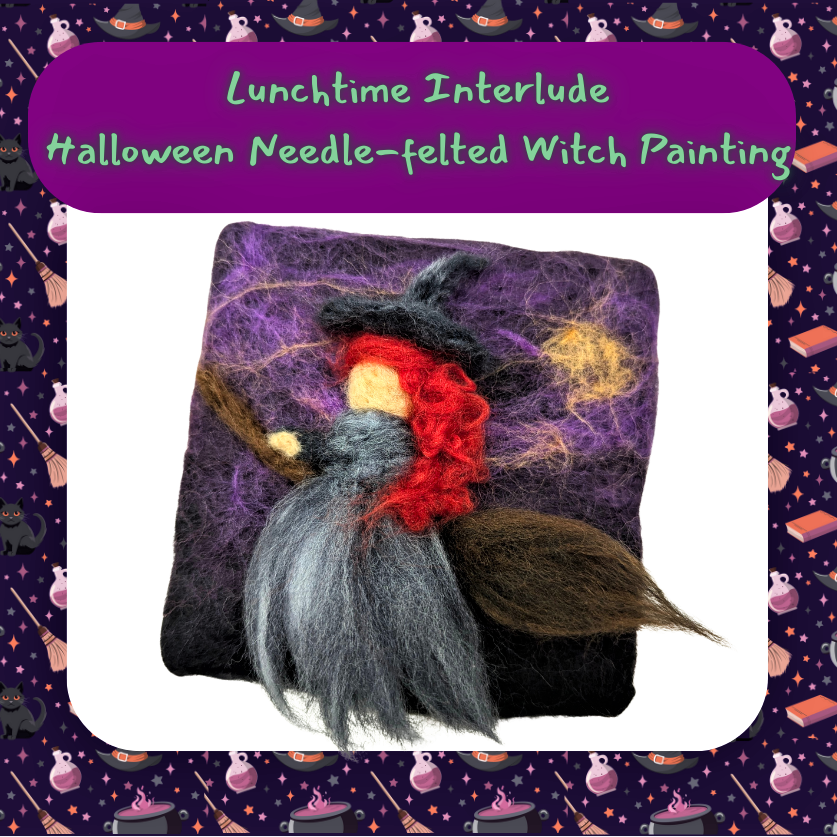 Halloween Needle Felting Tickets, Bassendean Memorial Library, Perth