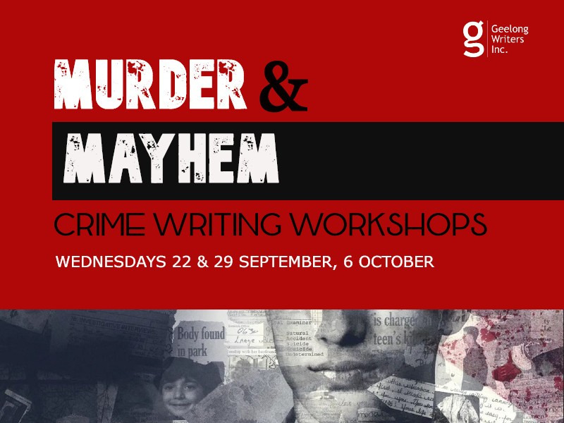 Writing Murder & Mayhem (Crime) Tickets, Belmont Library
