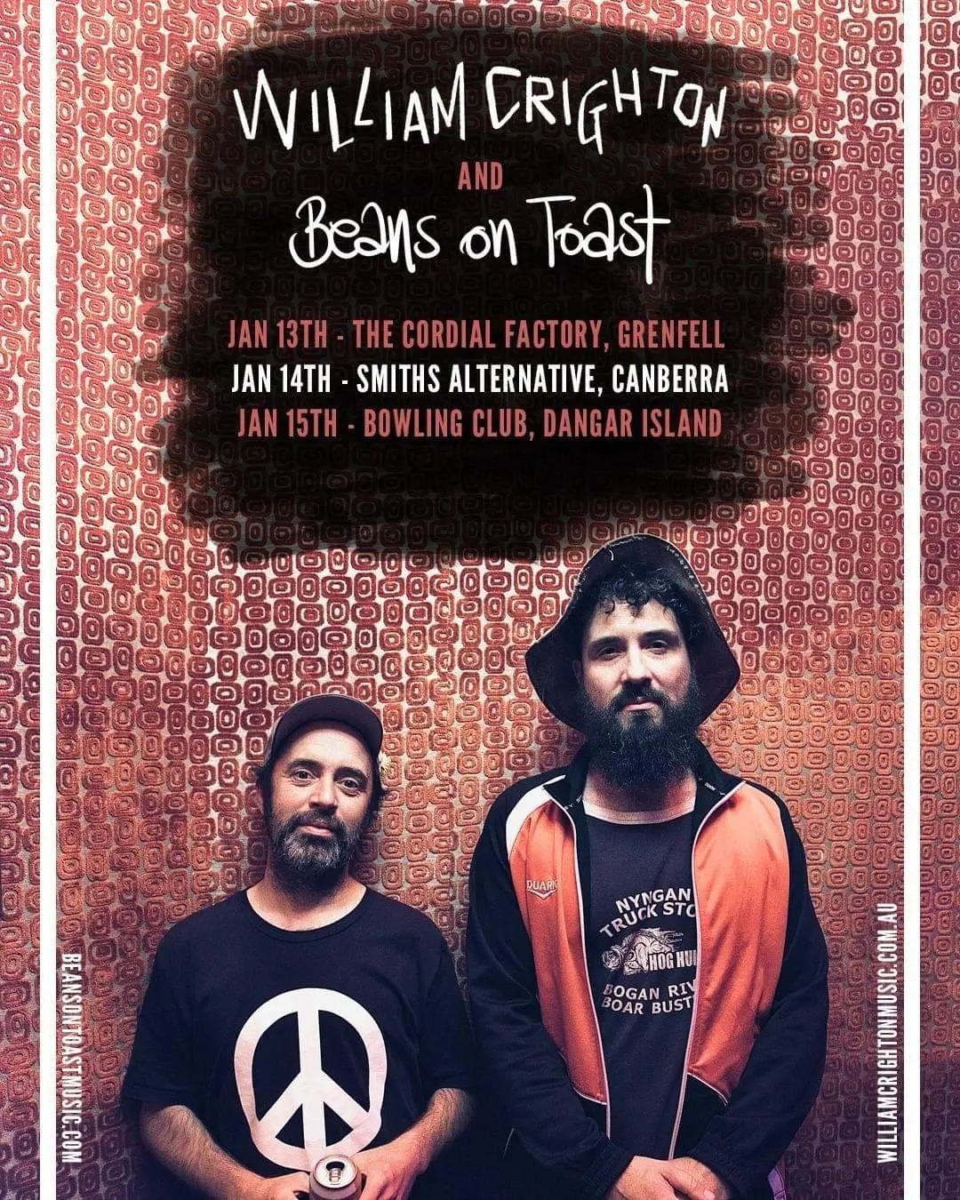 William Crighton and Beans on Toast (UK) Tickets, The Cordial Factory