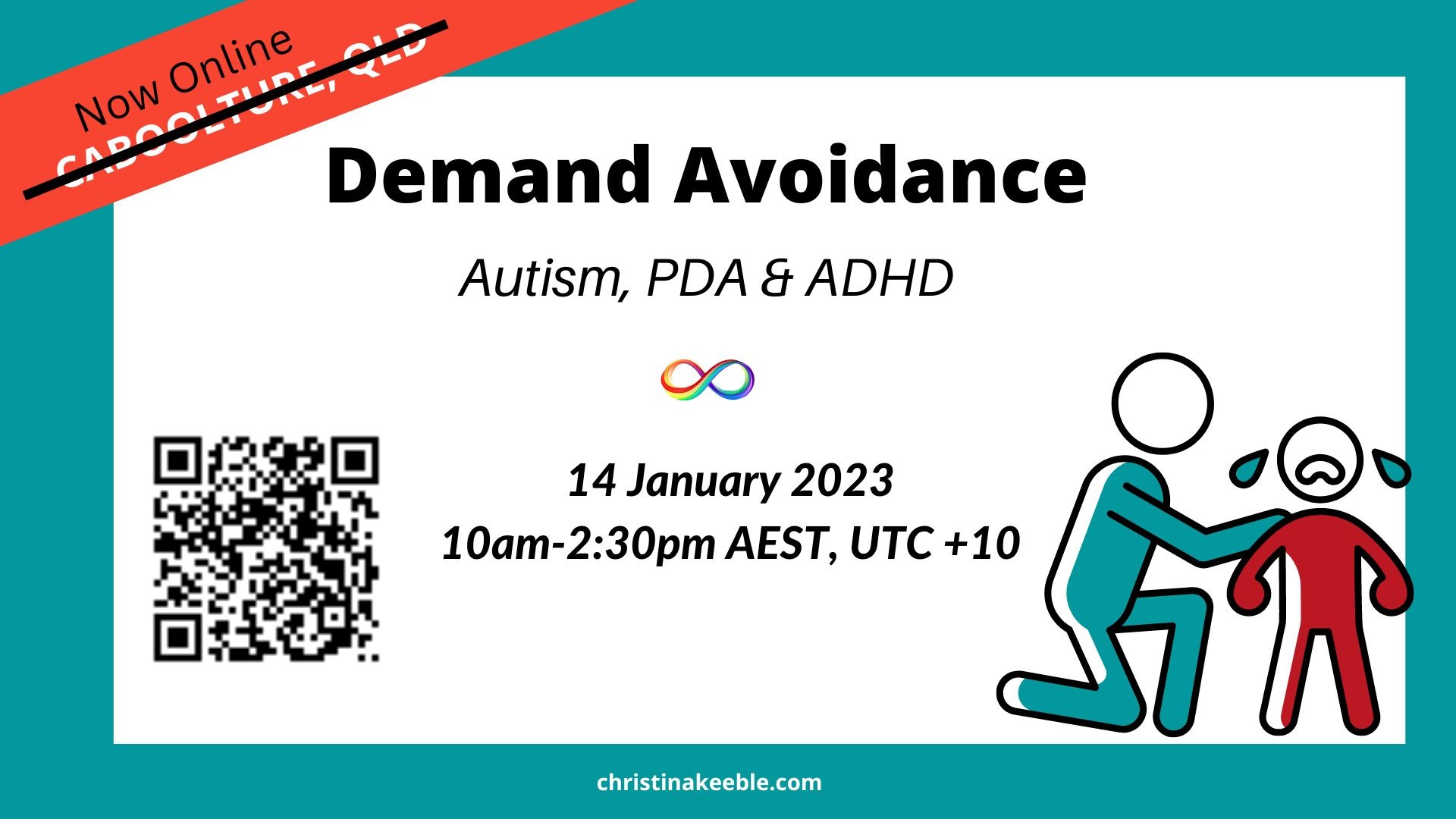 NOW ONLINE Demand Avoidance Autism, PDA & ADHD Caboolture Tickets