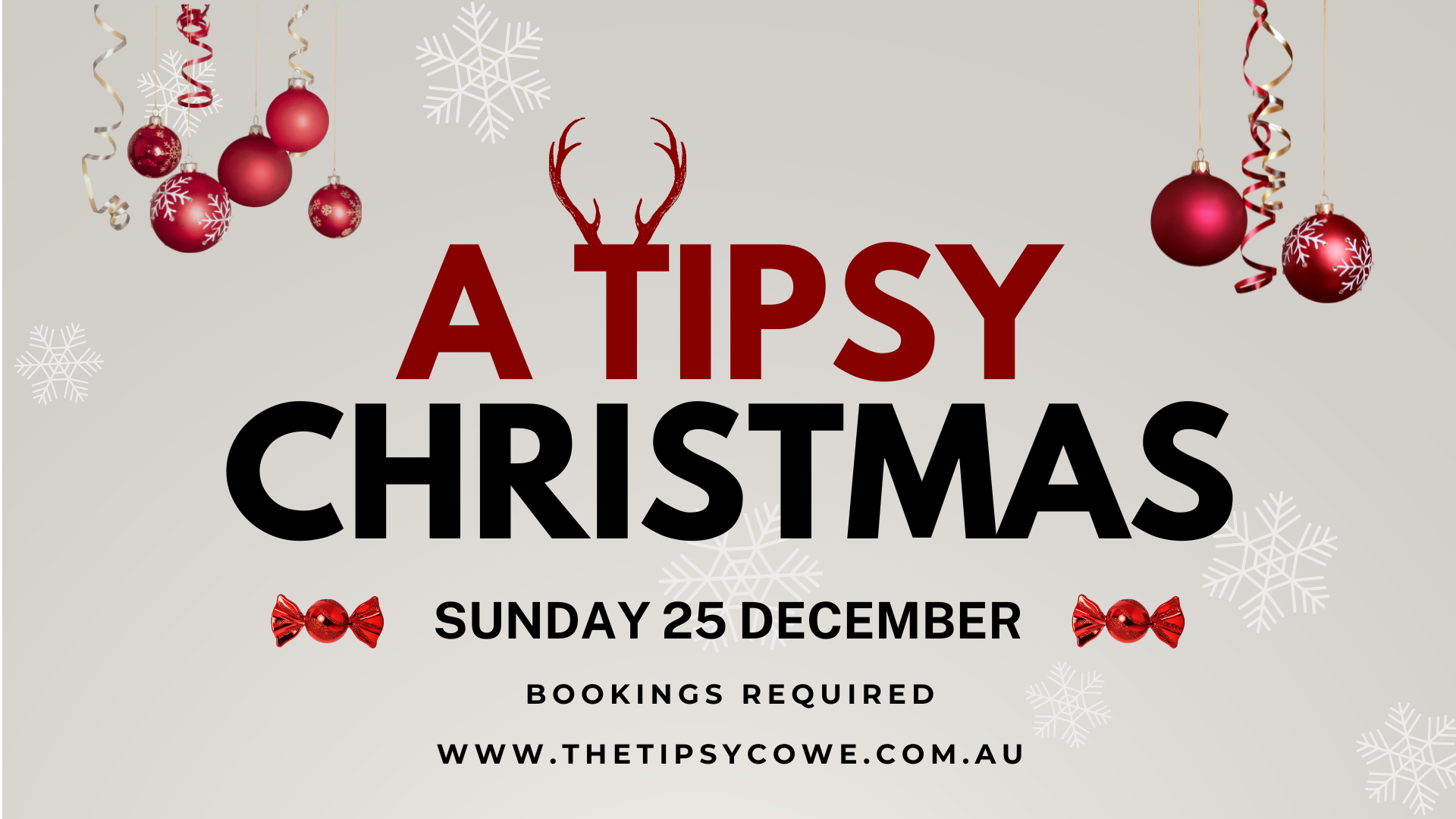 A Tipsy Christmas Christmas Lunch Tickets, The Tipsy Cowe, Phillip