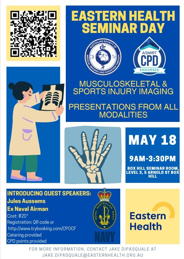 Eastern Health Medical Imaging Seminar Day Tickets, Box Hill Hospital