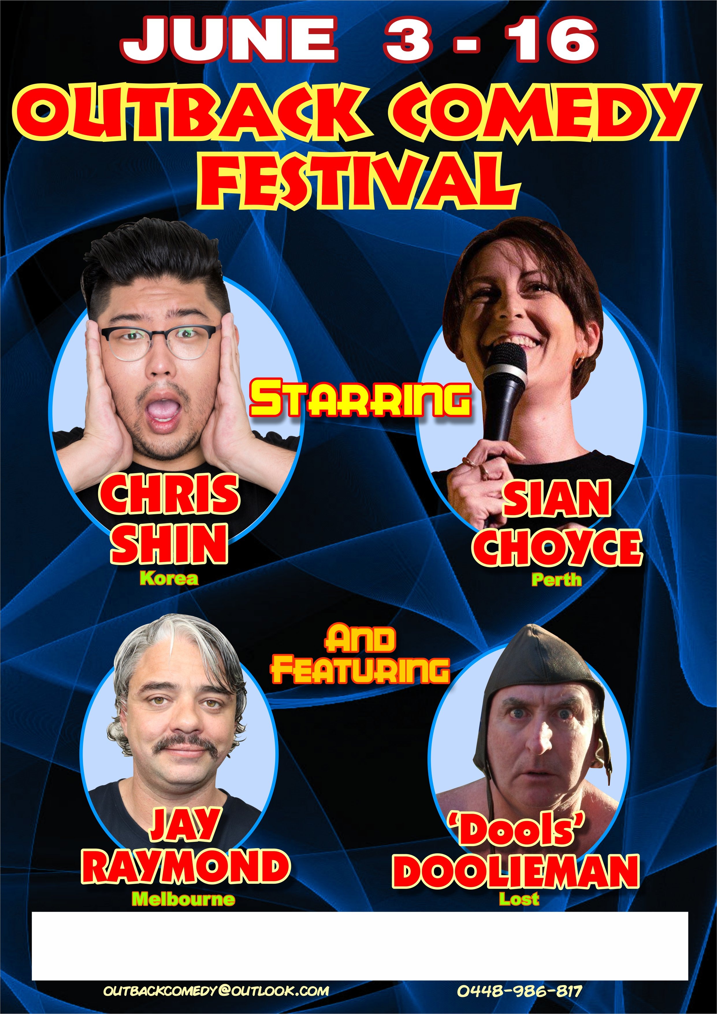 SODEXO BECHTEL RDV OUTBACK COMEDY SHOW Tickets, RED DOG VILLAGE