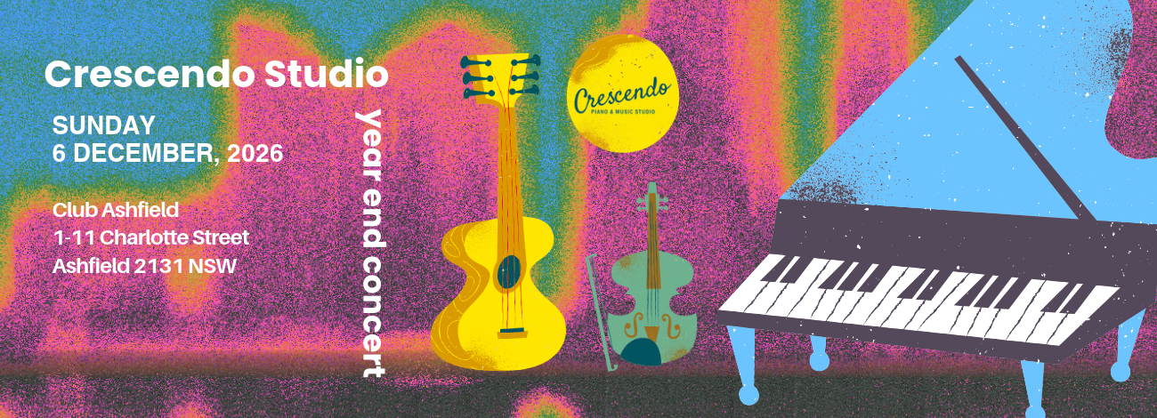 Using Crescendo Crescendo End of Year Concert 2026 Tickets, Club Ashfield, Charlotte ...
