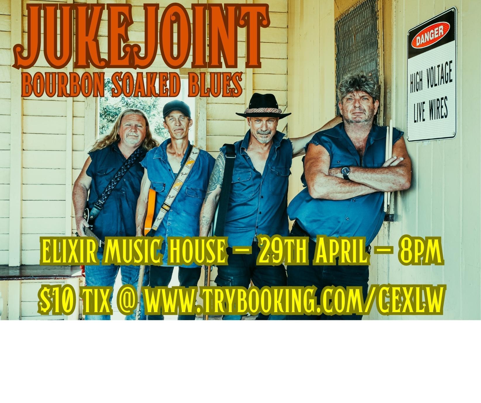 JUKEJOINT ELIXIR BAR CAIRNS Tickets, Elixir Music Bar, Cairns