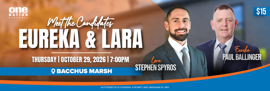 Eureka & Lara Meet the Candidates Tickets, Bacchus Marsh | TryBooking ...
