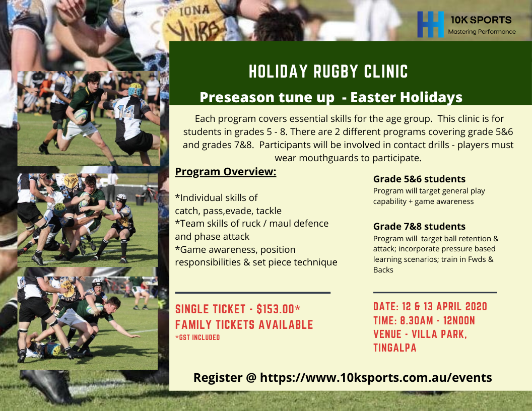 Holiday Rugby Clinic