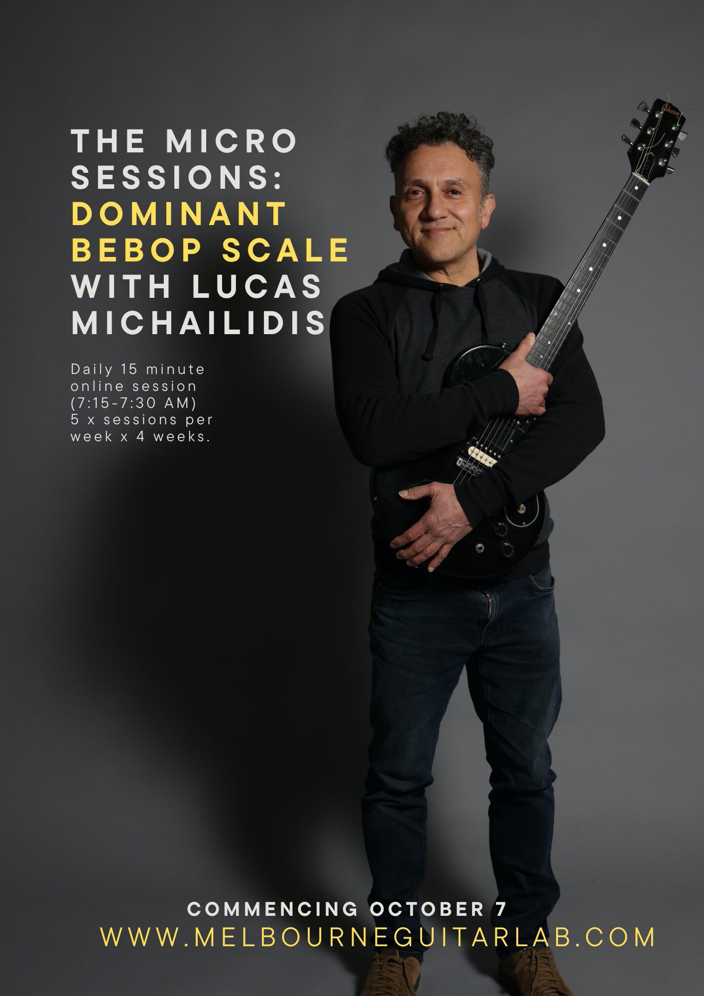 The Dominant Bebop Scale with Lucas Michailidis Tickets TryBooking Australia