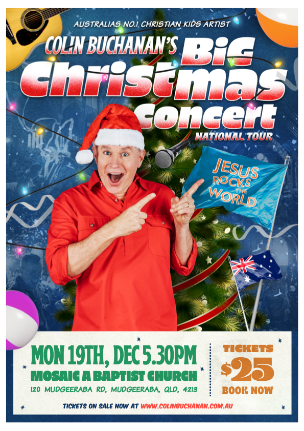 Colin Buchanan's Big Christmas Concert Gold Coast Tickets, Mosaic A