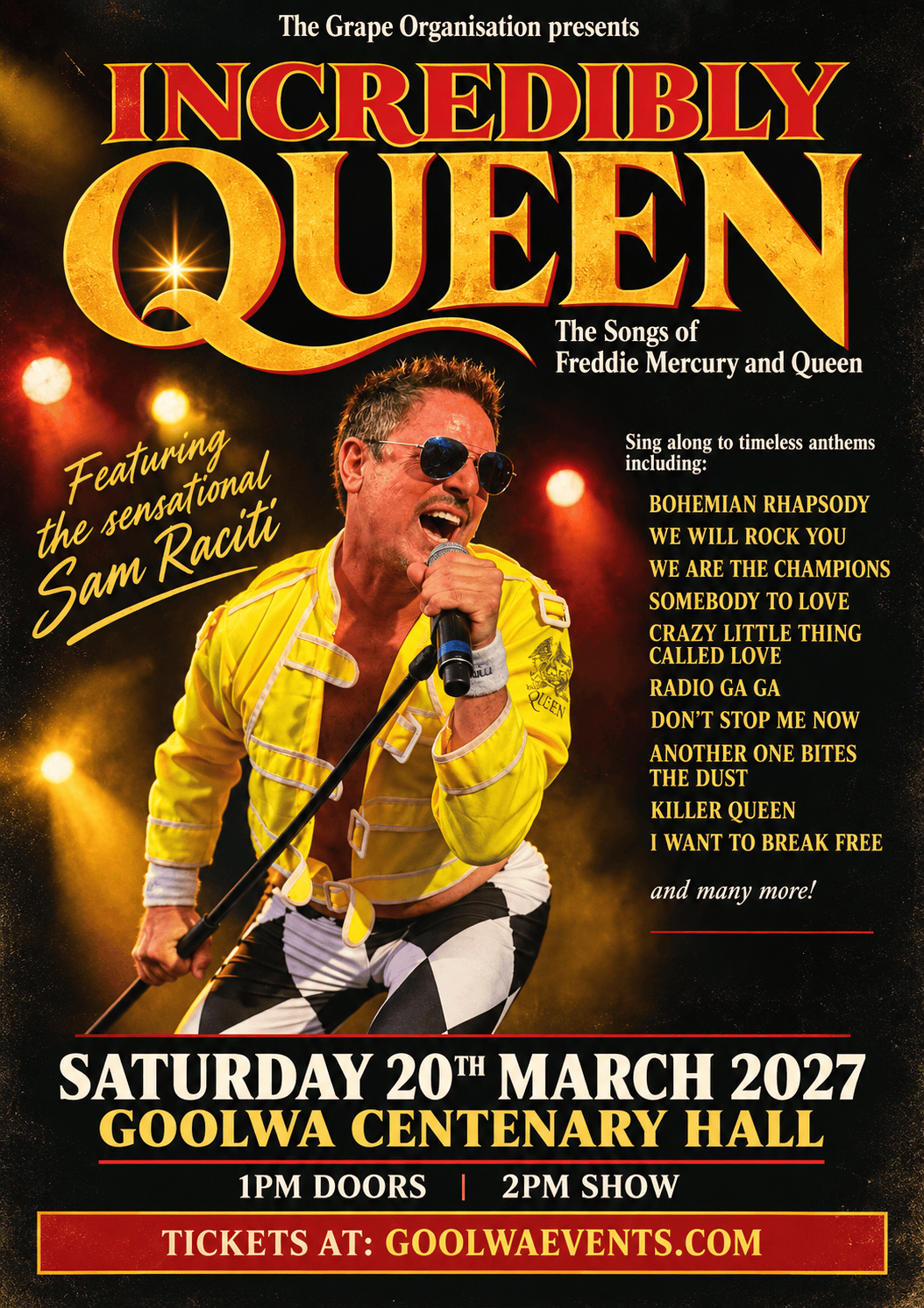 Incredibly Queen - The Songs of Freddie Mercury and Queen