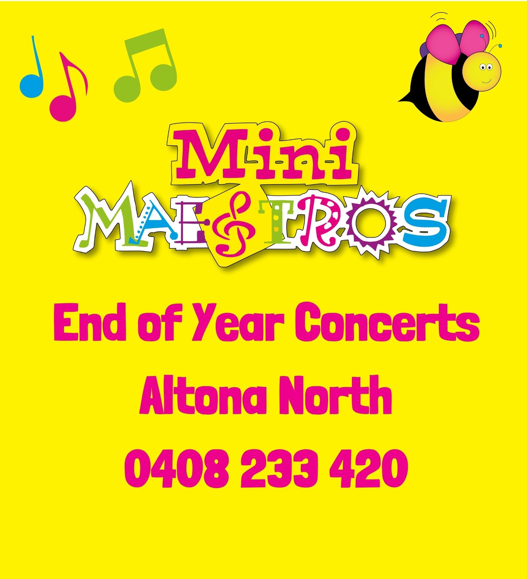 Altona North Mini Maestros Concerts Tickets, Militello Italian Social ...