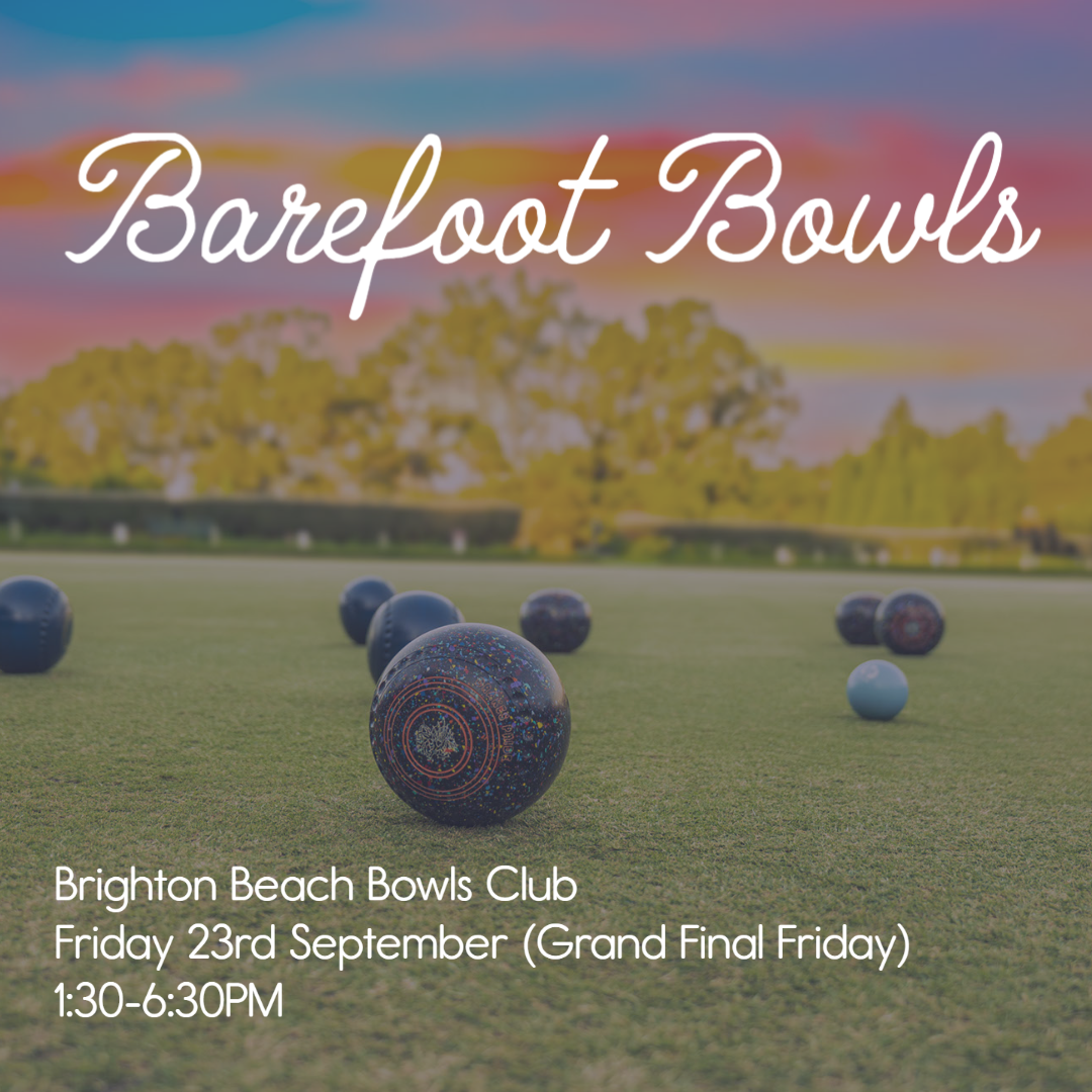 Brighton District Cricket Club Barefoot Bowls Season Launch Tickets