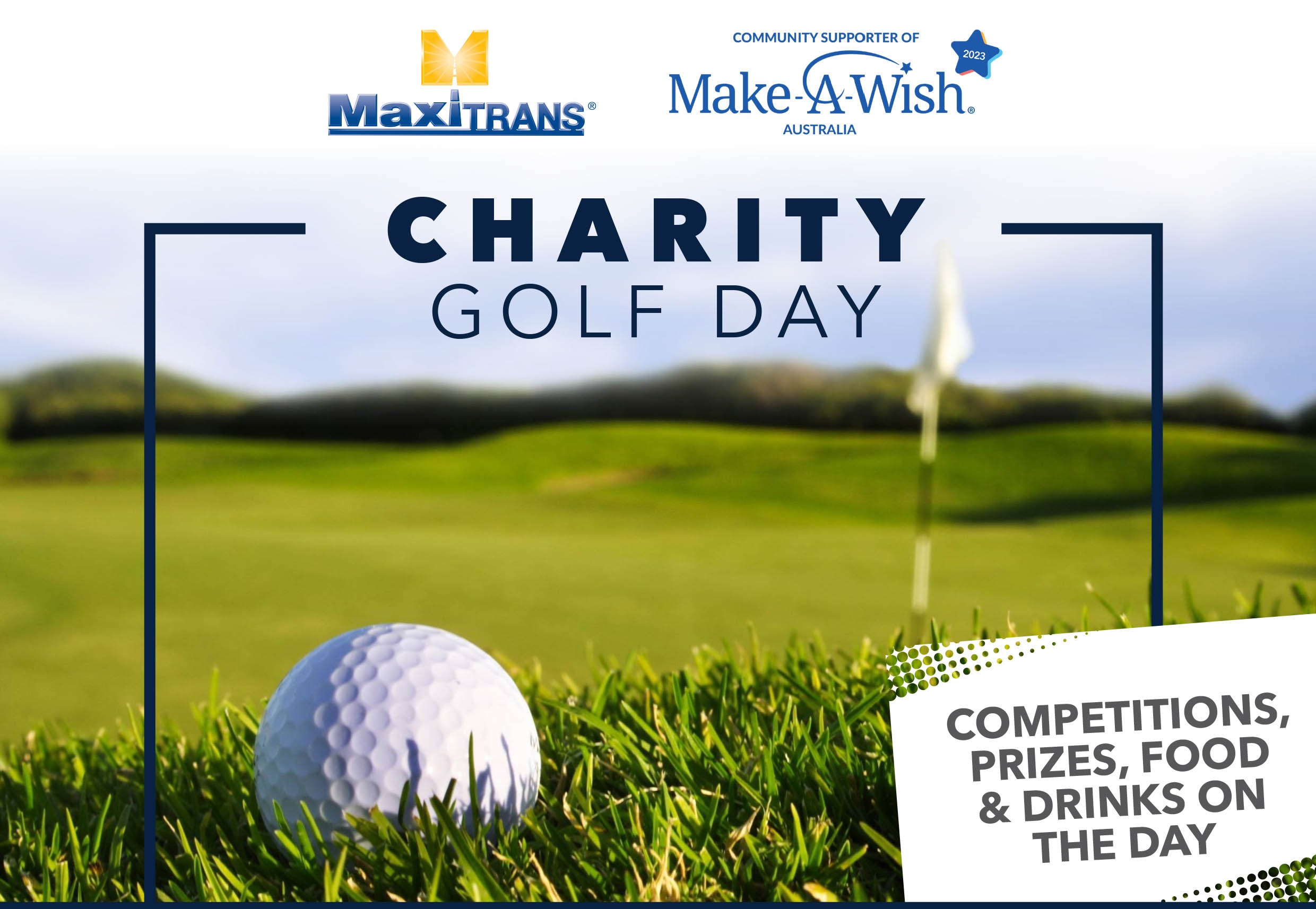 MaxiTRANS Make A Wish Golf Day Tickets, Buninyong Golf Course