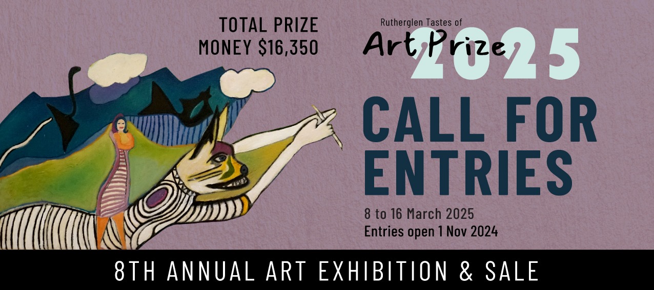 Rutherglen Tastes of Art Prize 2025 Tickets, Rutherglen Memorial Hall, Rutherglen TryBooking
