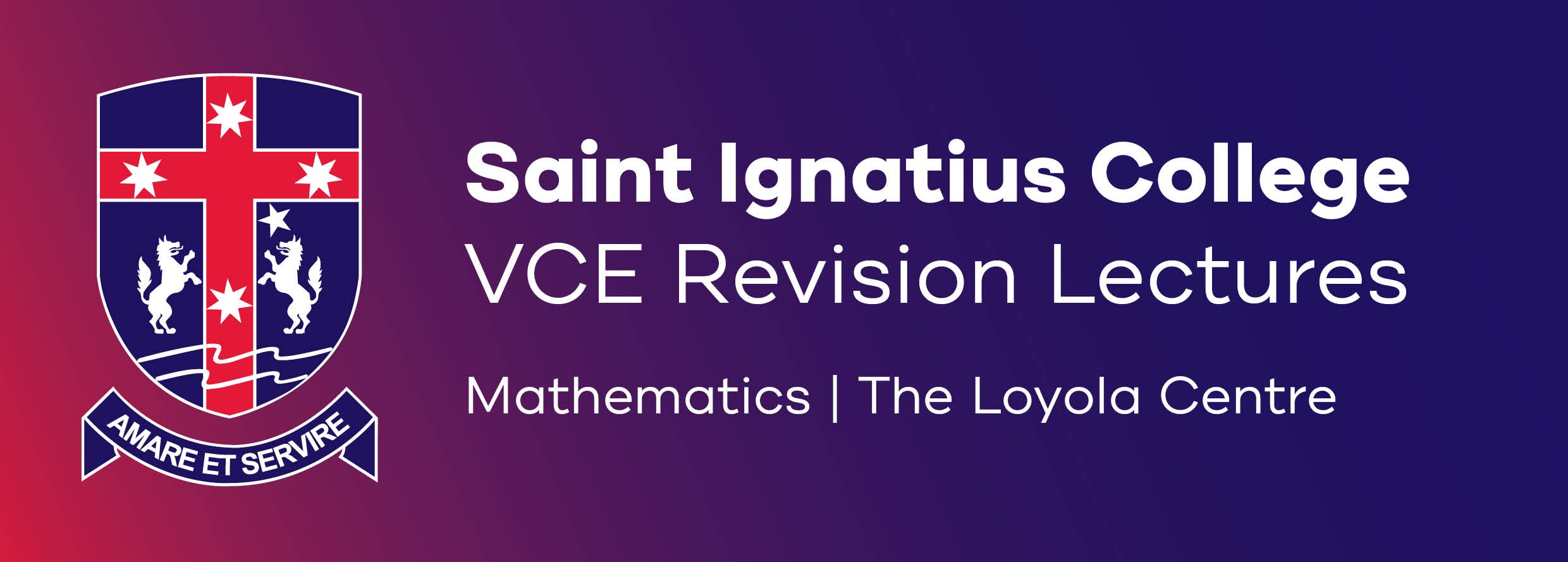 2023 Saint Ignatius College VCE Lecture Series Mathematics Tickets