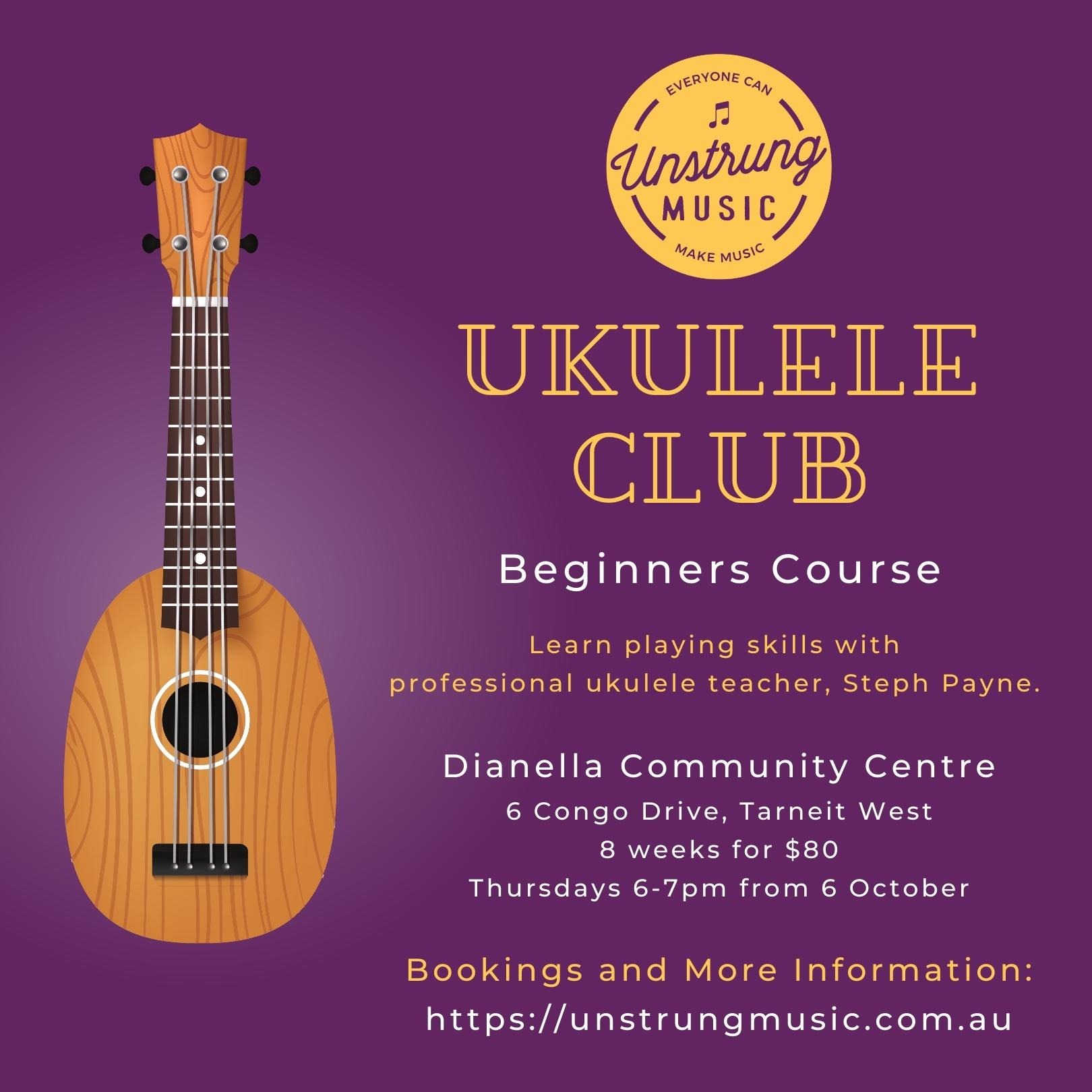 May Half Term 2025 Ukulele Suzie Cherianne