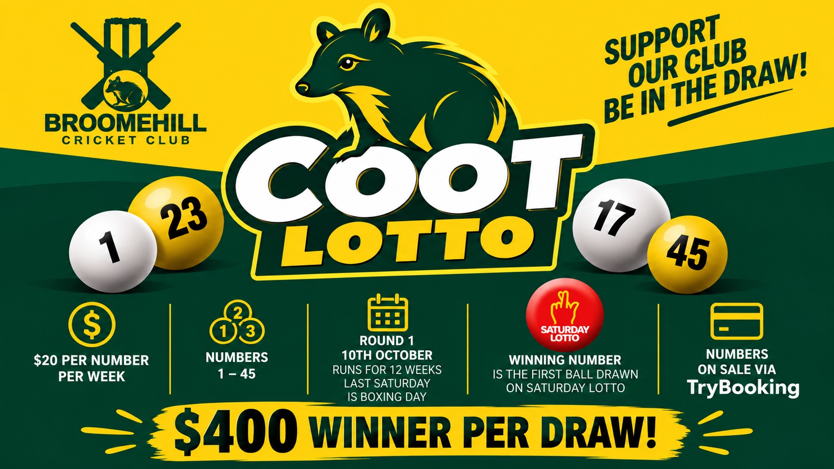 Coot Lotto 🤞OLD DRAFT