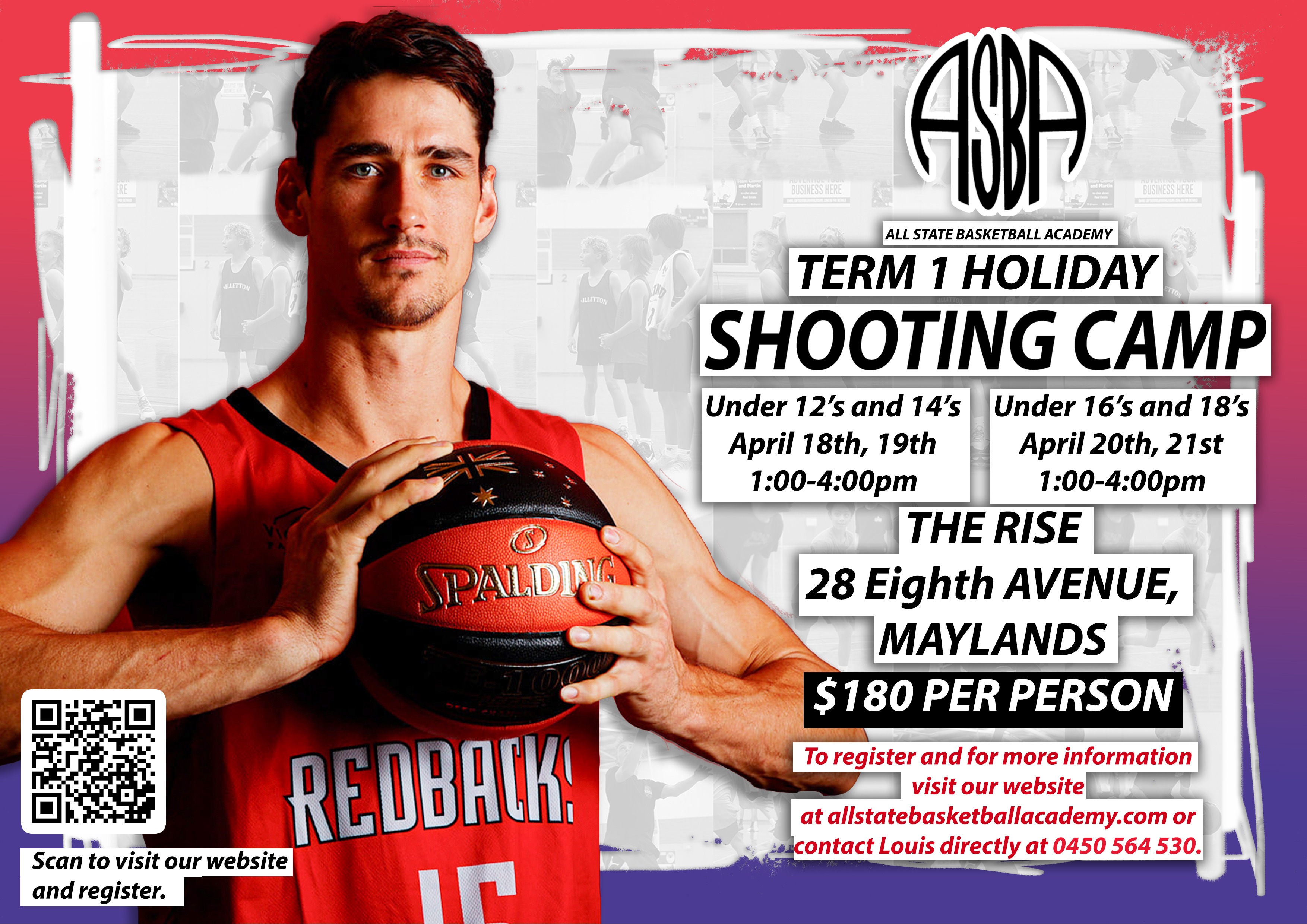 April ASBA Shooting Camp U12/14 Tickets, The Rise Maylands, Maylands ...