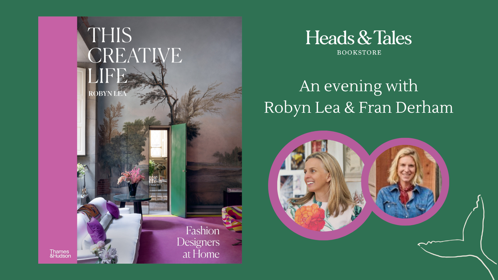 An evening with Robyn Lea & Fran Derham Tickets, Heads & Tales