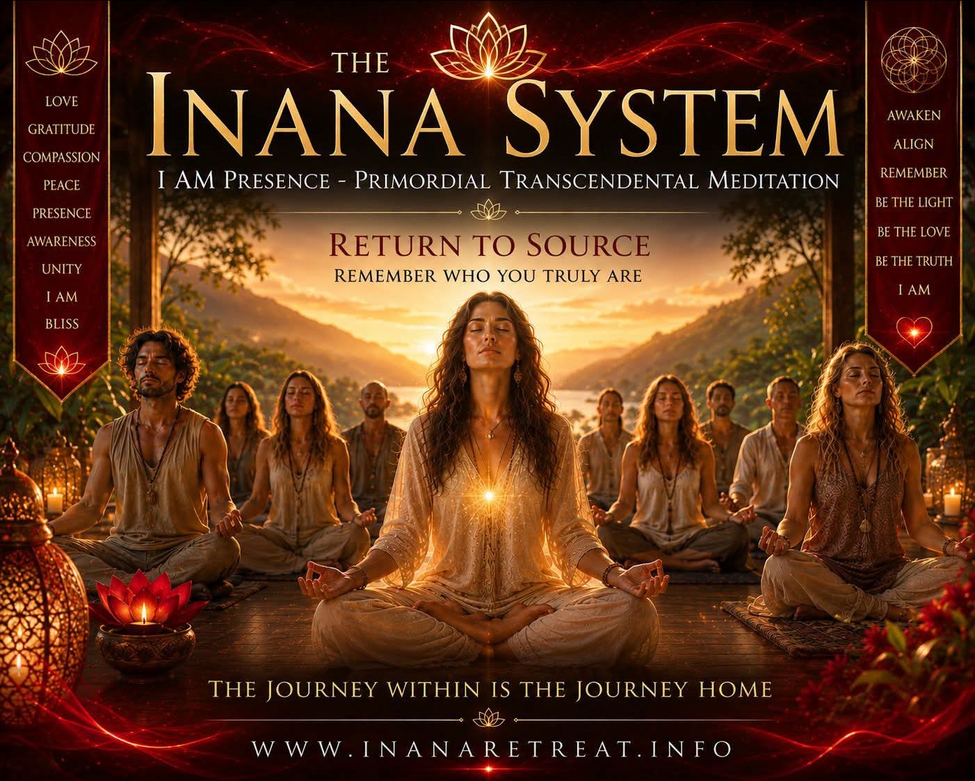 Inana System I AM Presence Primordial Meditation Retreat