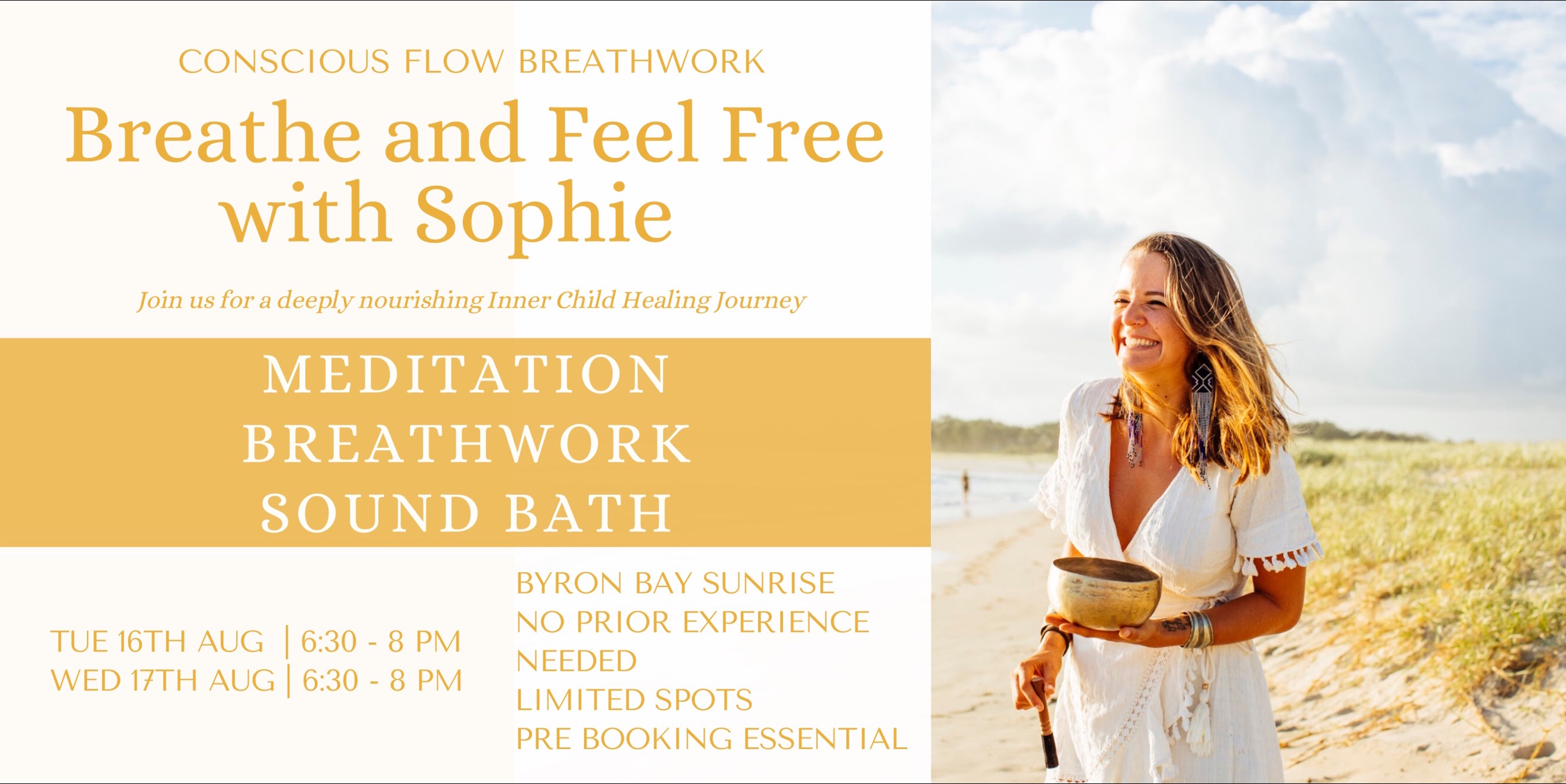 Self Love Inner Child Healing Breathwork Sound Journey Tickets Conscious Flow Byron Bay 