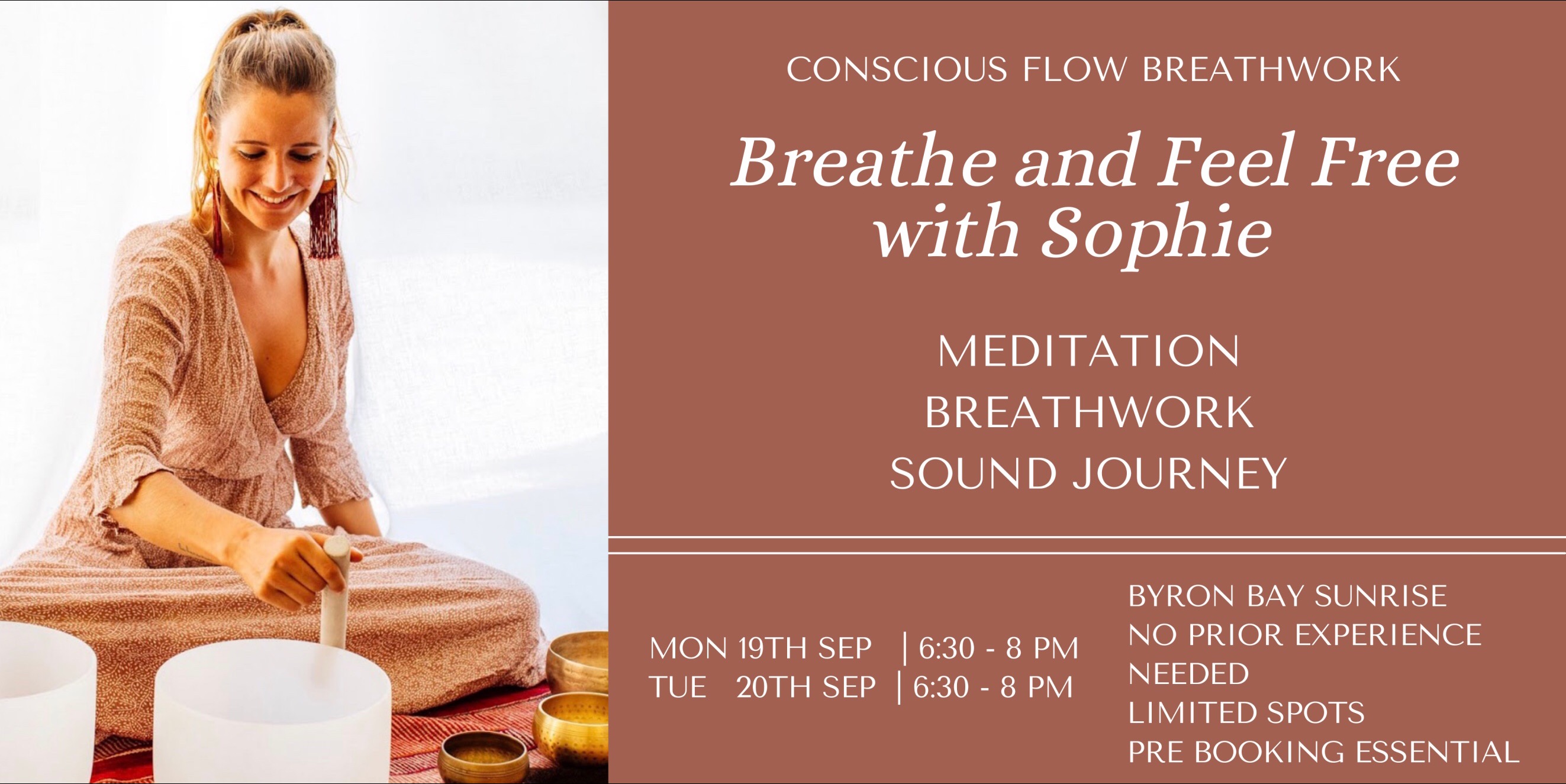 Breathwork Sound Journey Connecting To The Healer Within Tickets Conscious Flow Byron Bay 