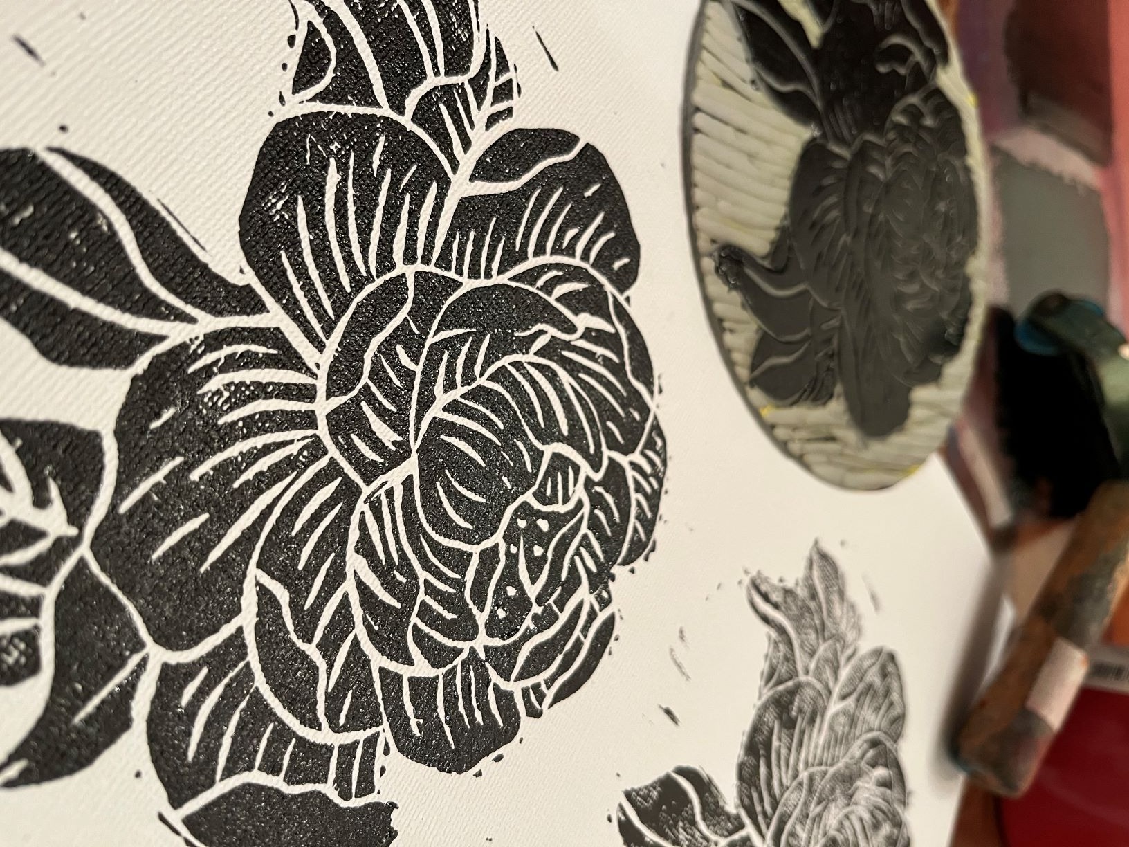 Linocut Printing Nature Tickets, Village Art Studio, Camberwell TryBooking Australia