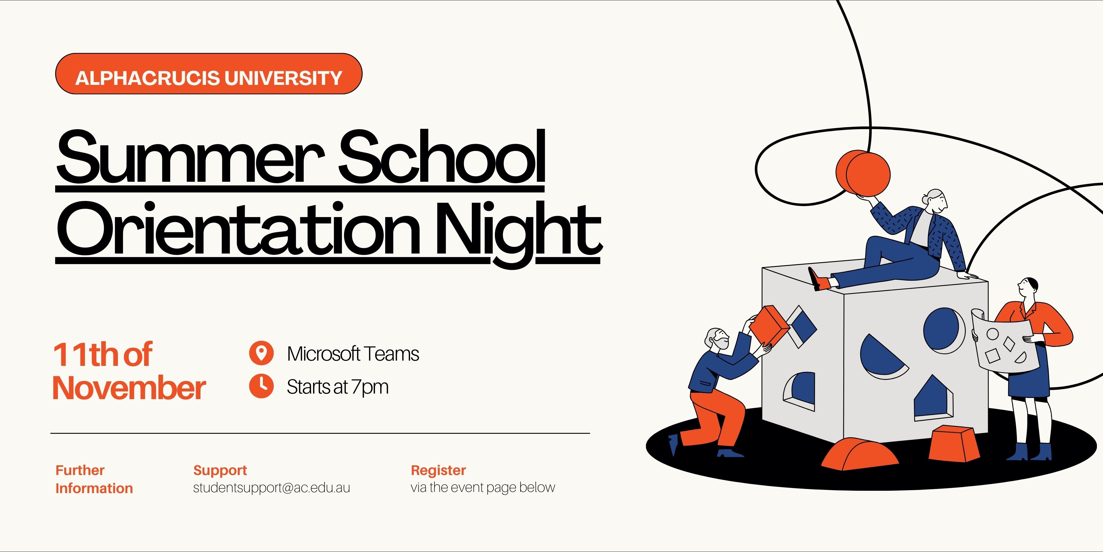 Summer School Online Orientation Tickets TryBooking Australia