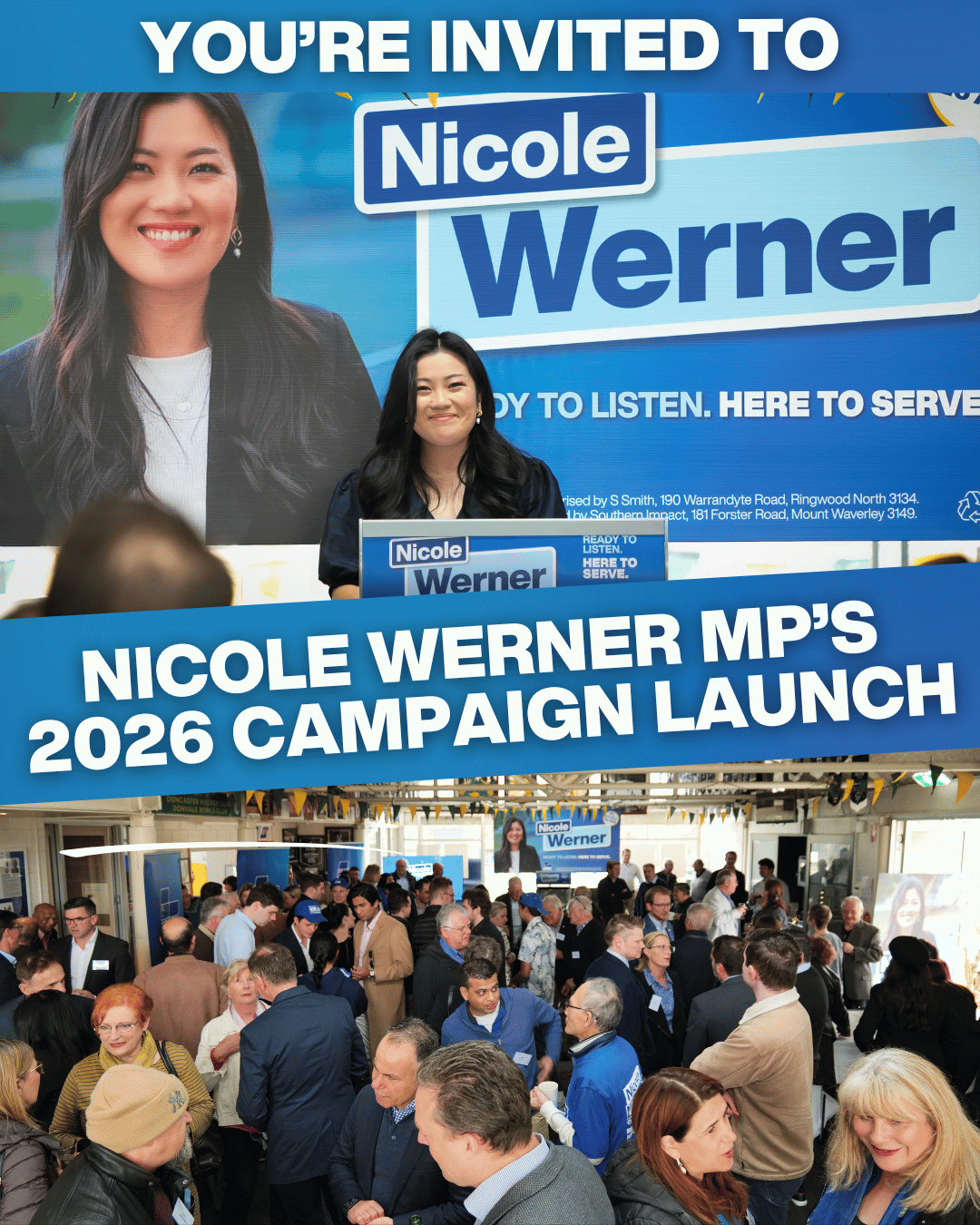 Nicole Werner MP’s Campaign Launch